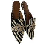 Shop Cleopatra animal print mules for elegant women